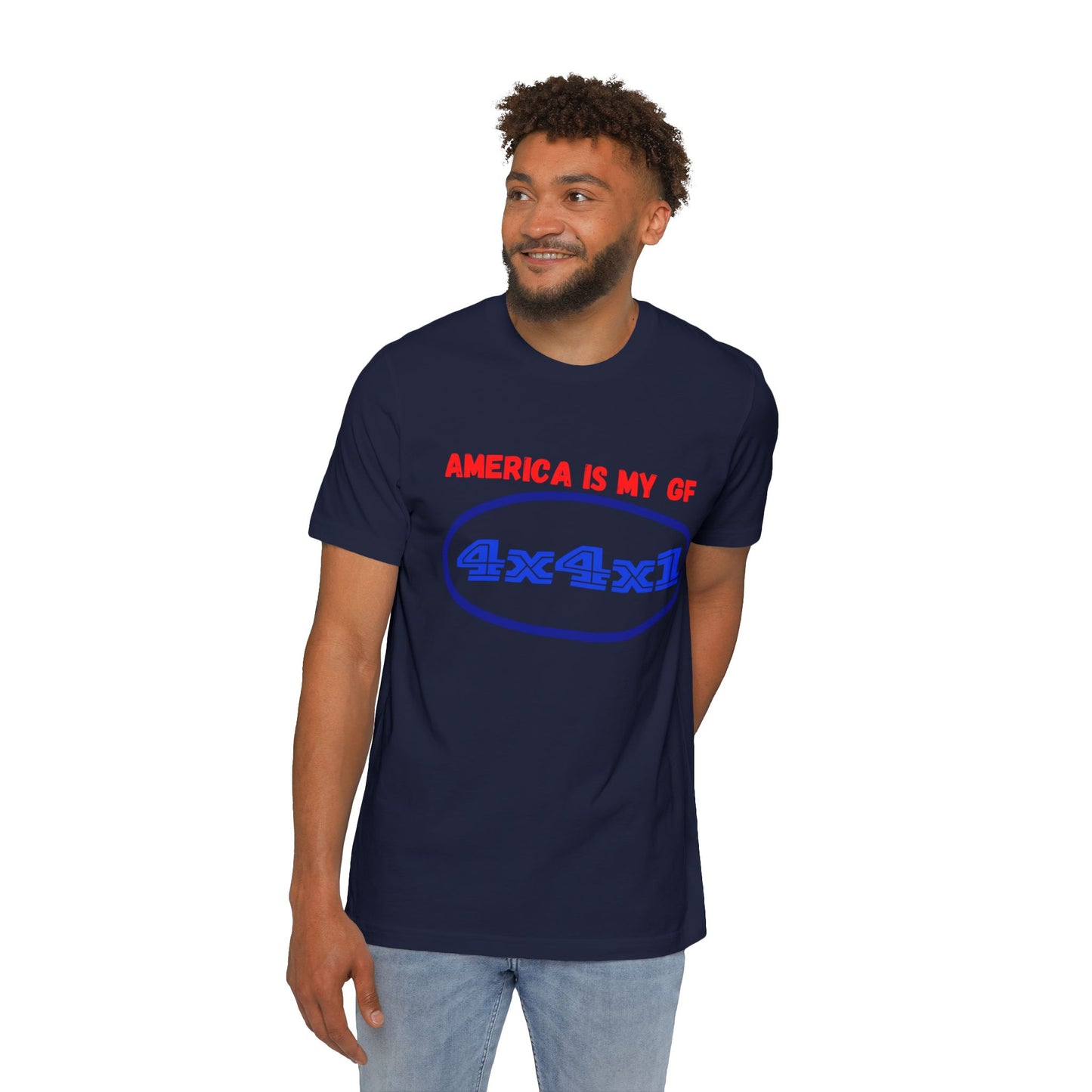 America Is My GF USA-Made Unisex Short-Sleeve T-Shirt