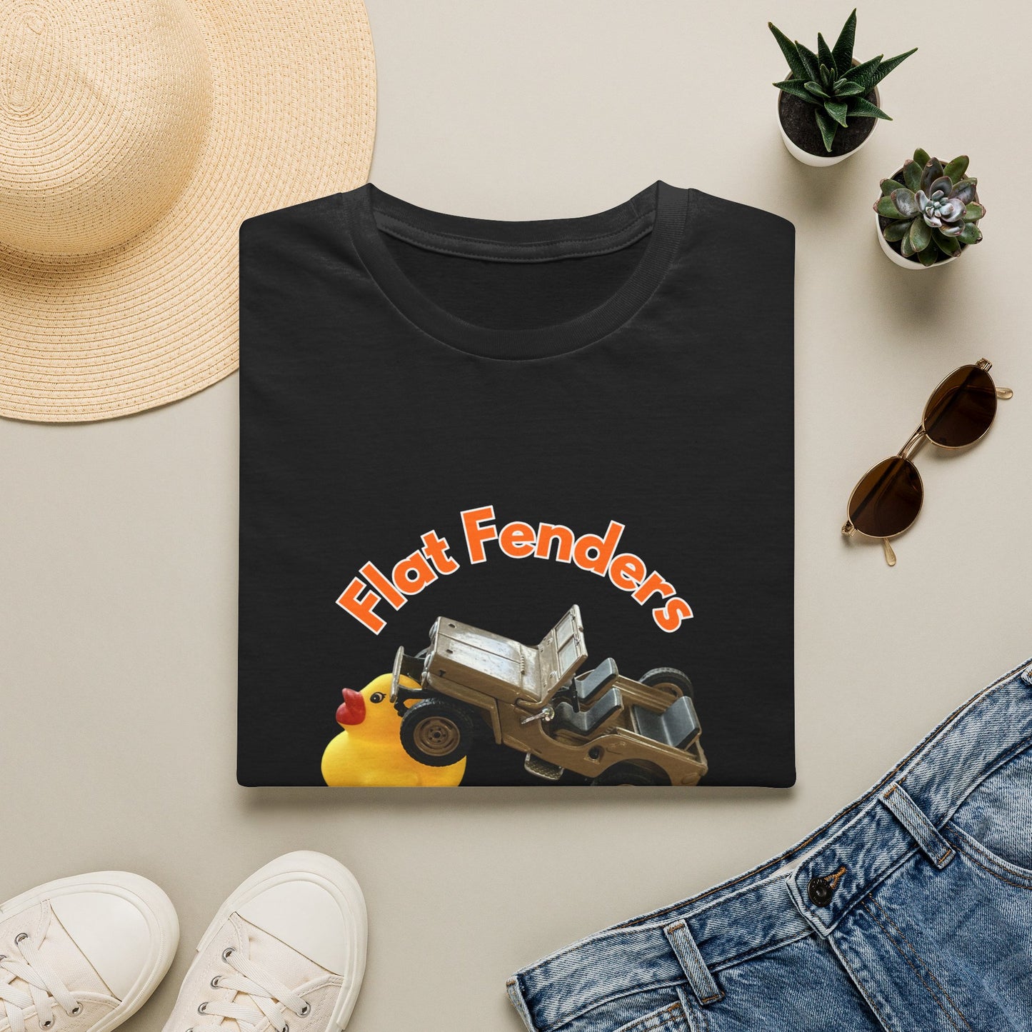 Flat Fenders Short Sleeve T-Shirt