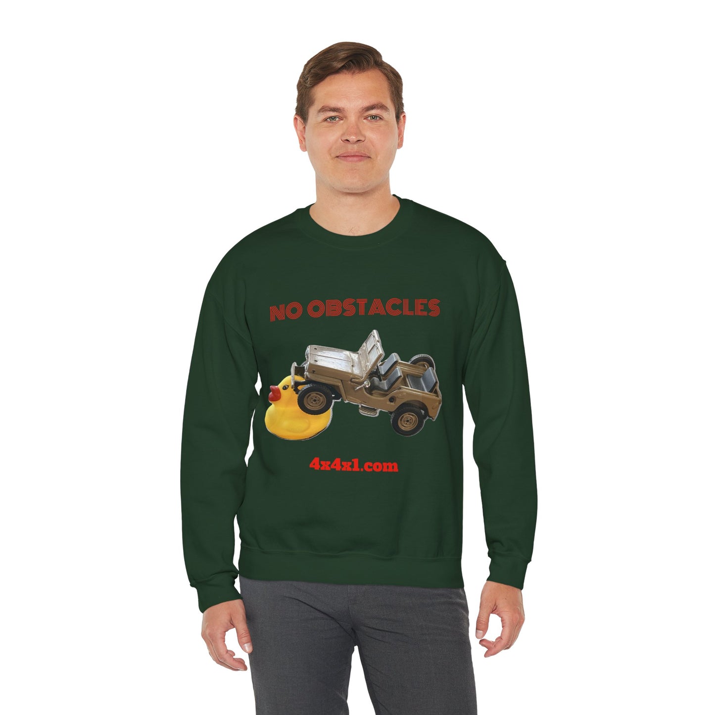 No Obstacles Crewneck Sweatshirt