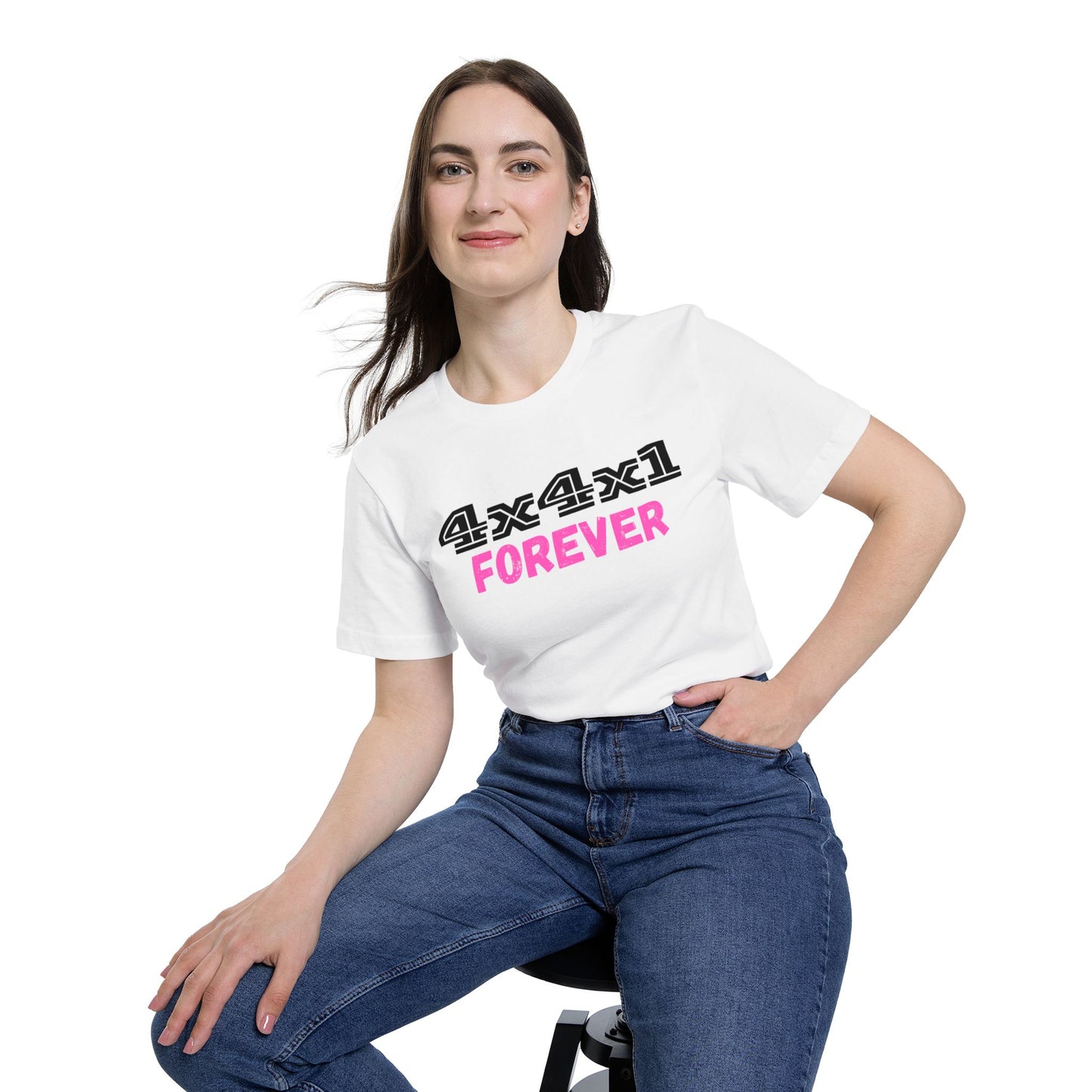 Forever (Pink) USA-Made Unisex Short-Sleeve T-Shirt