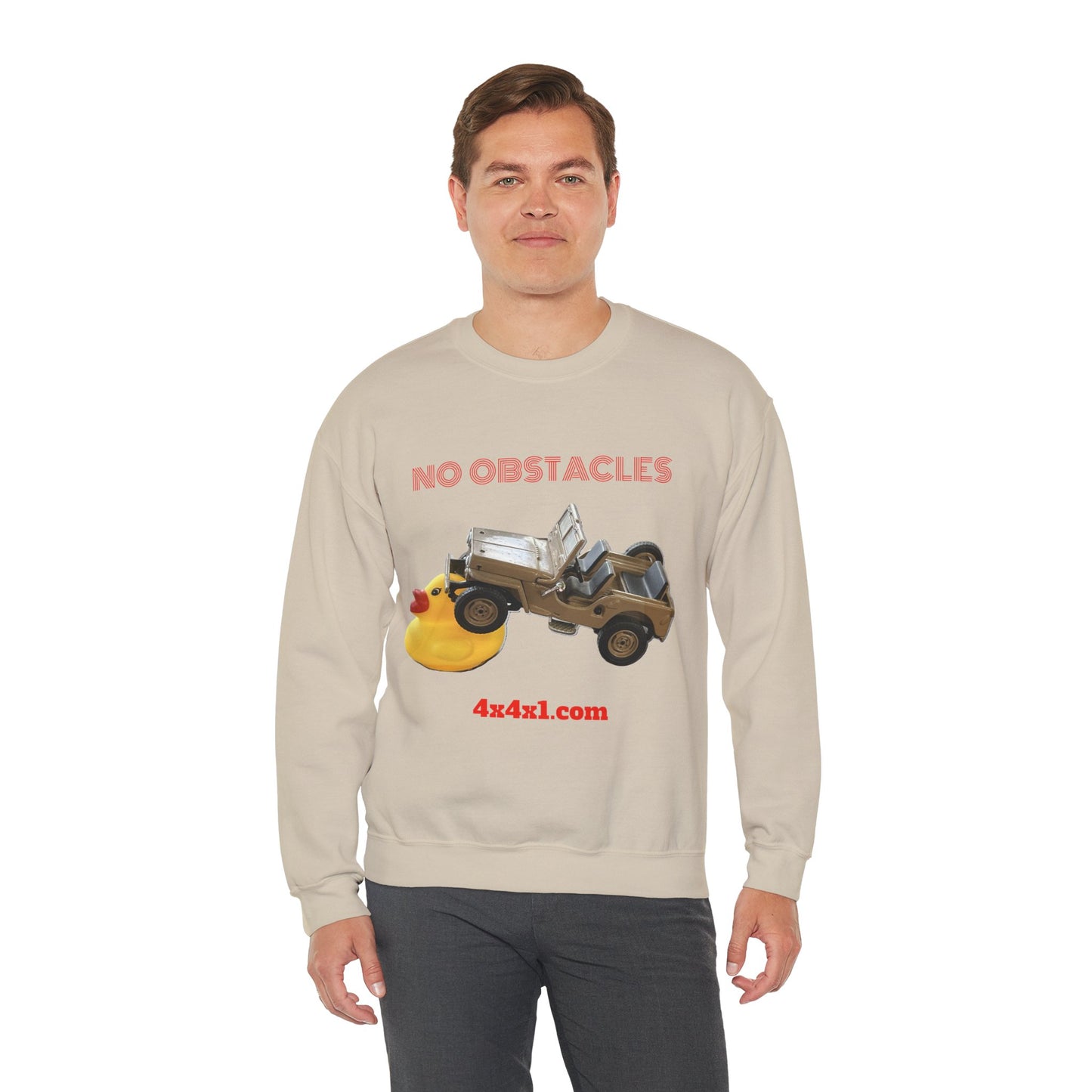 No Obstacles Crewneck Sweatshirt