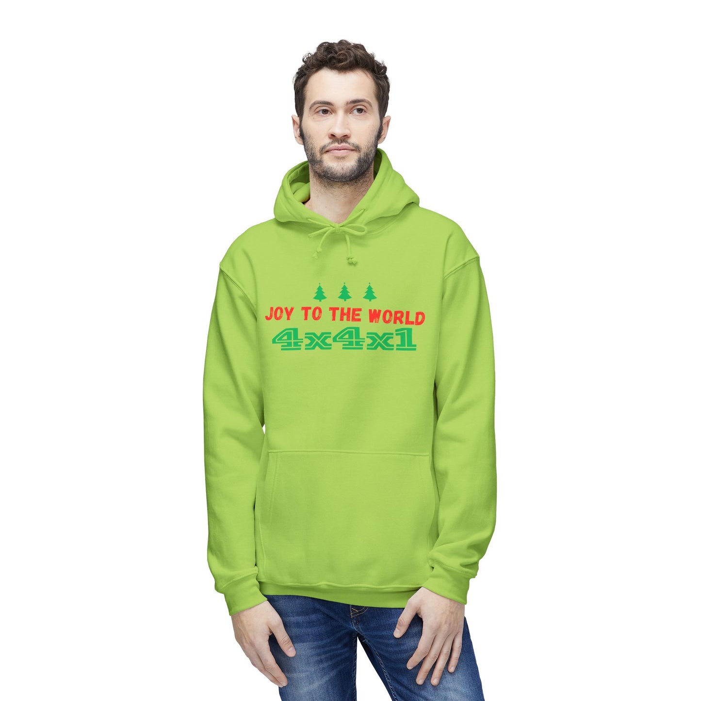 LIMITED EDITION! Joy to the World Unisex Hooded Sweatshirt, Made in US