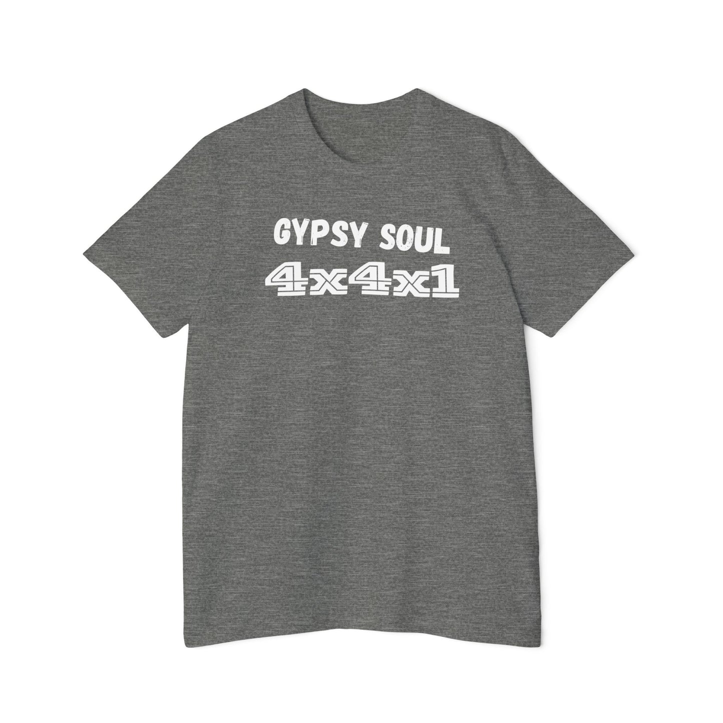 Gypsy Soul (white text) USA-Made Unisex Short-Sleeve T-Shirt