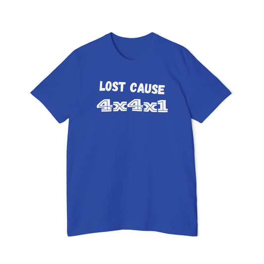 Lost Cause (white text) USA-Made Unisex Short-Sleeve T-Shirt