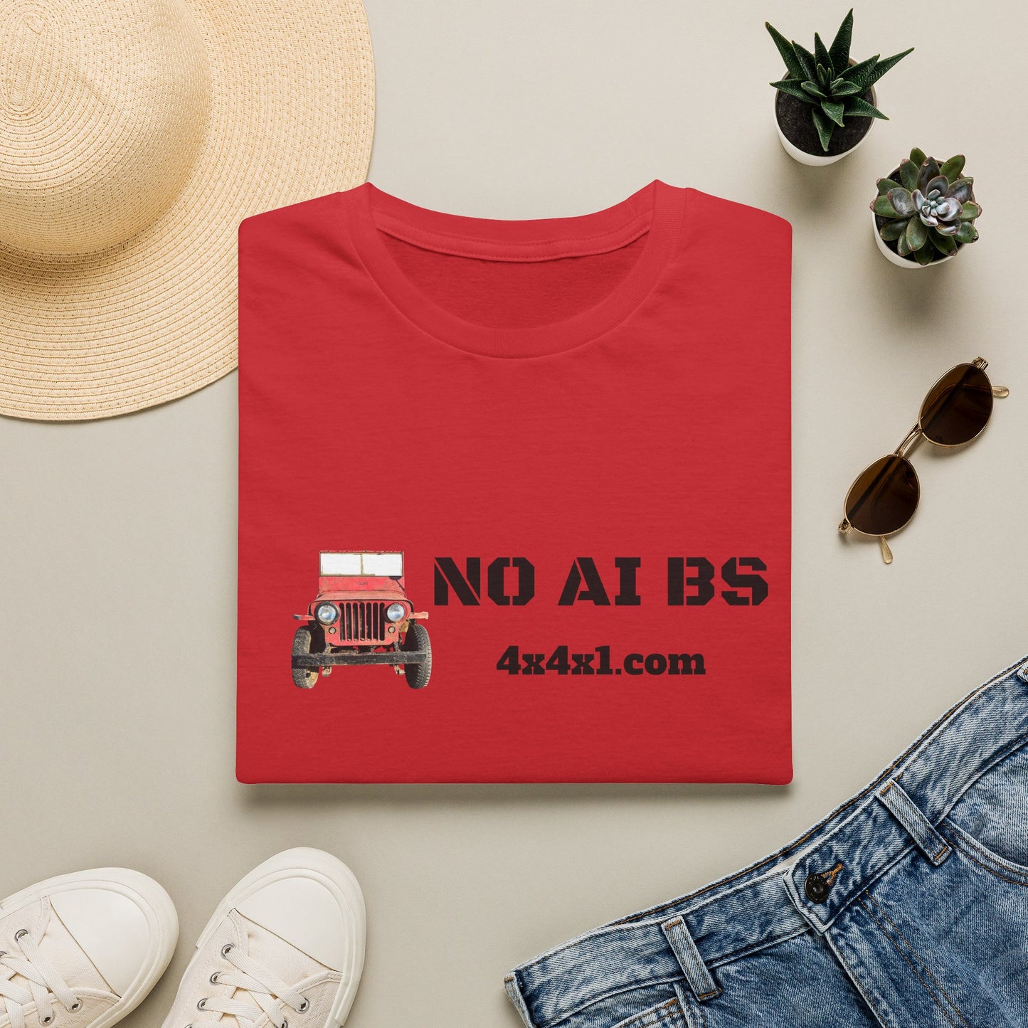 No AI BS Short Sleeve T-Shirt
