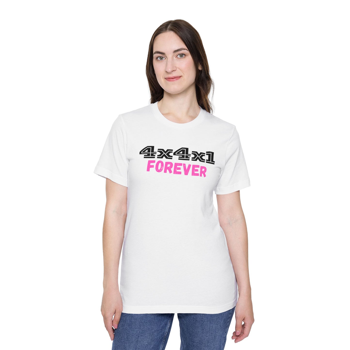 Forever (Pink) USA-Made Unisex Short-Sleeve T-Shirt