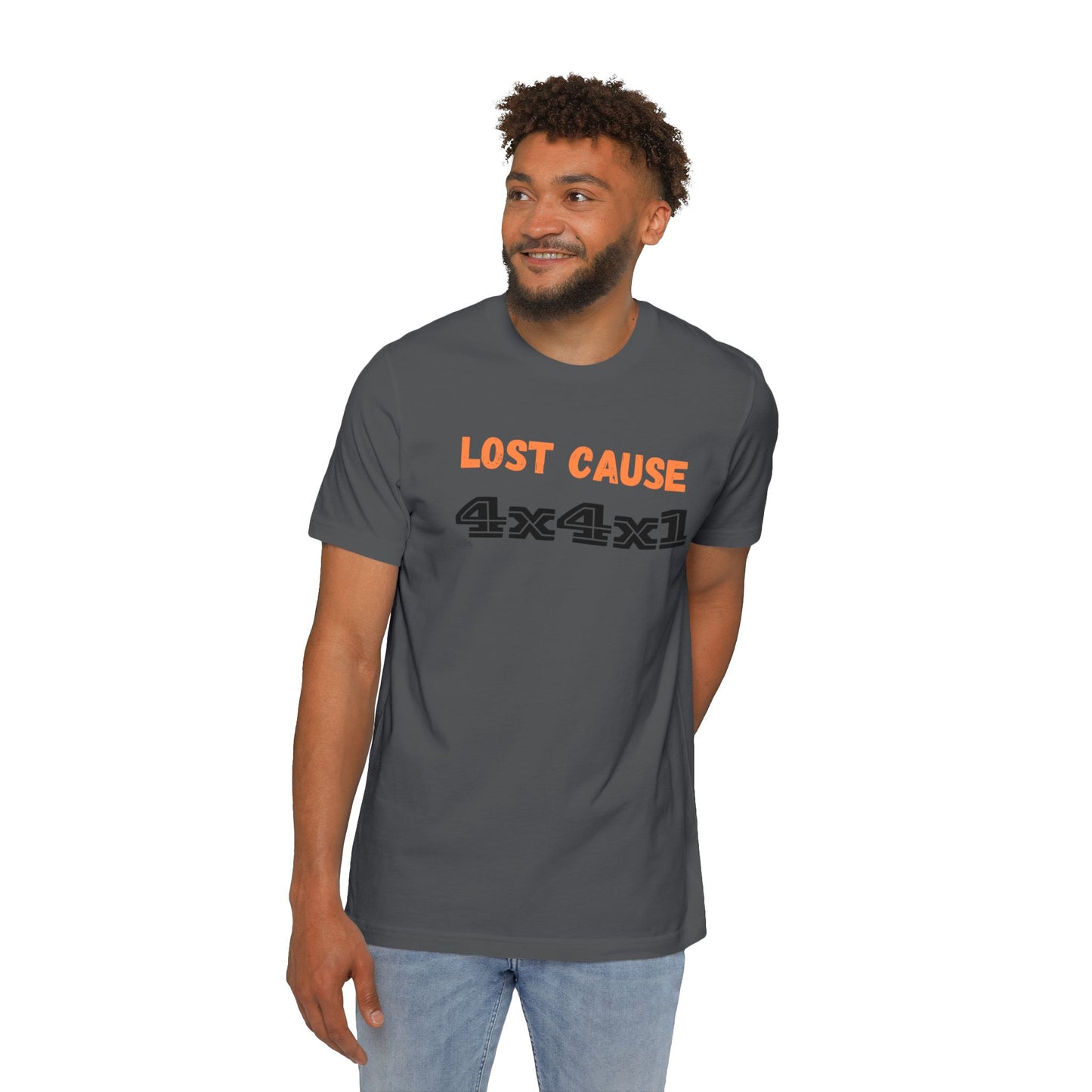 Lost Cause (Orange) USA-Made Unisex Short-Sleeve T-Shirt