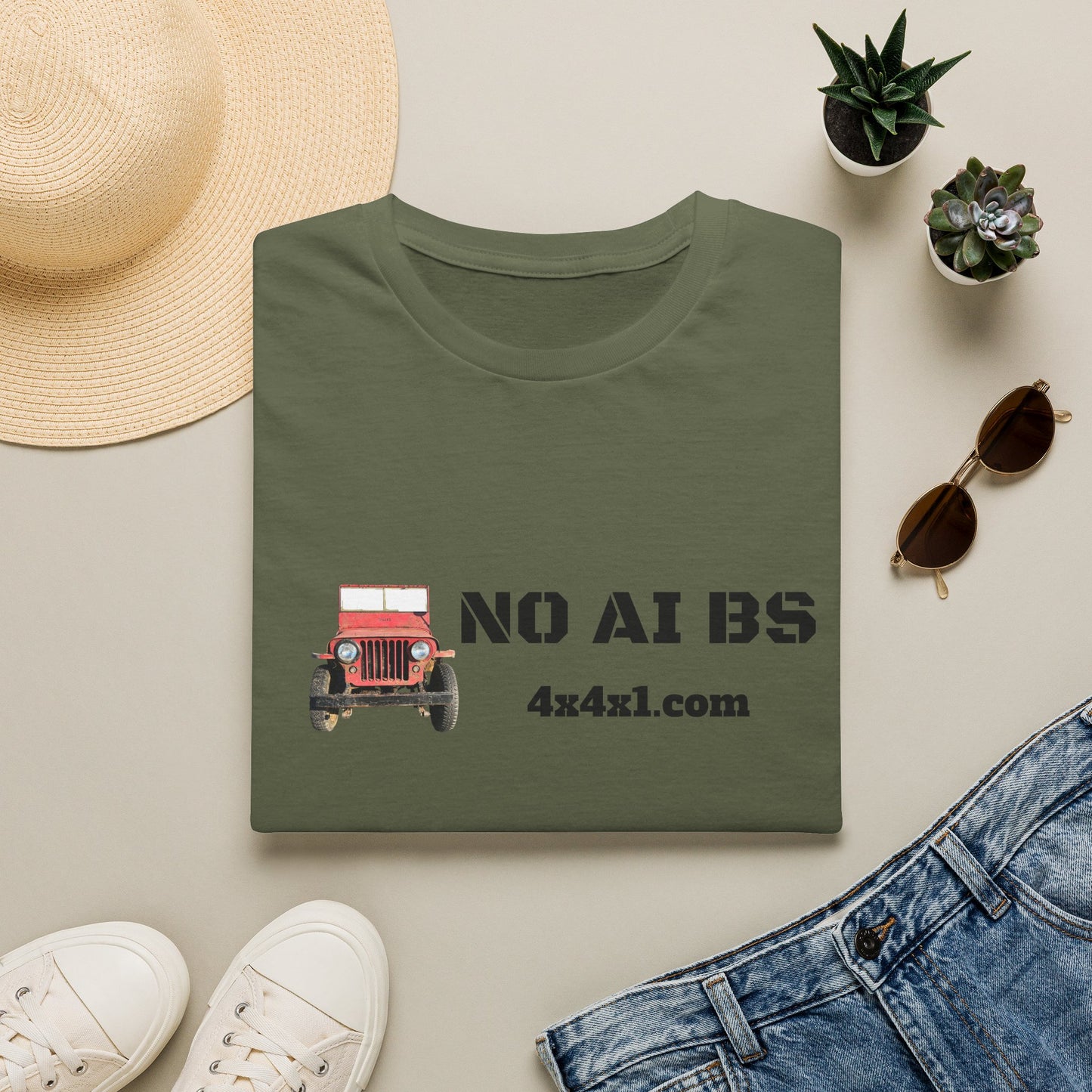 No AI BS Short Sleeve T-Shirt