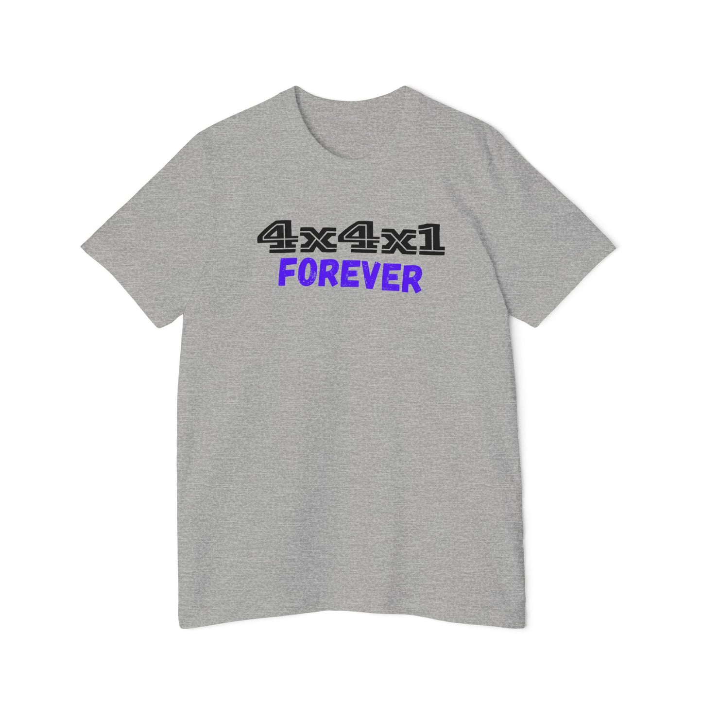 Forever (Blue) USA-Made Unisex Short-Sleeve T-Shirt