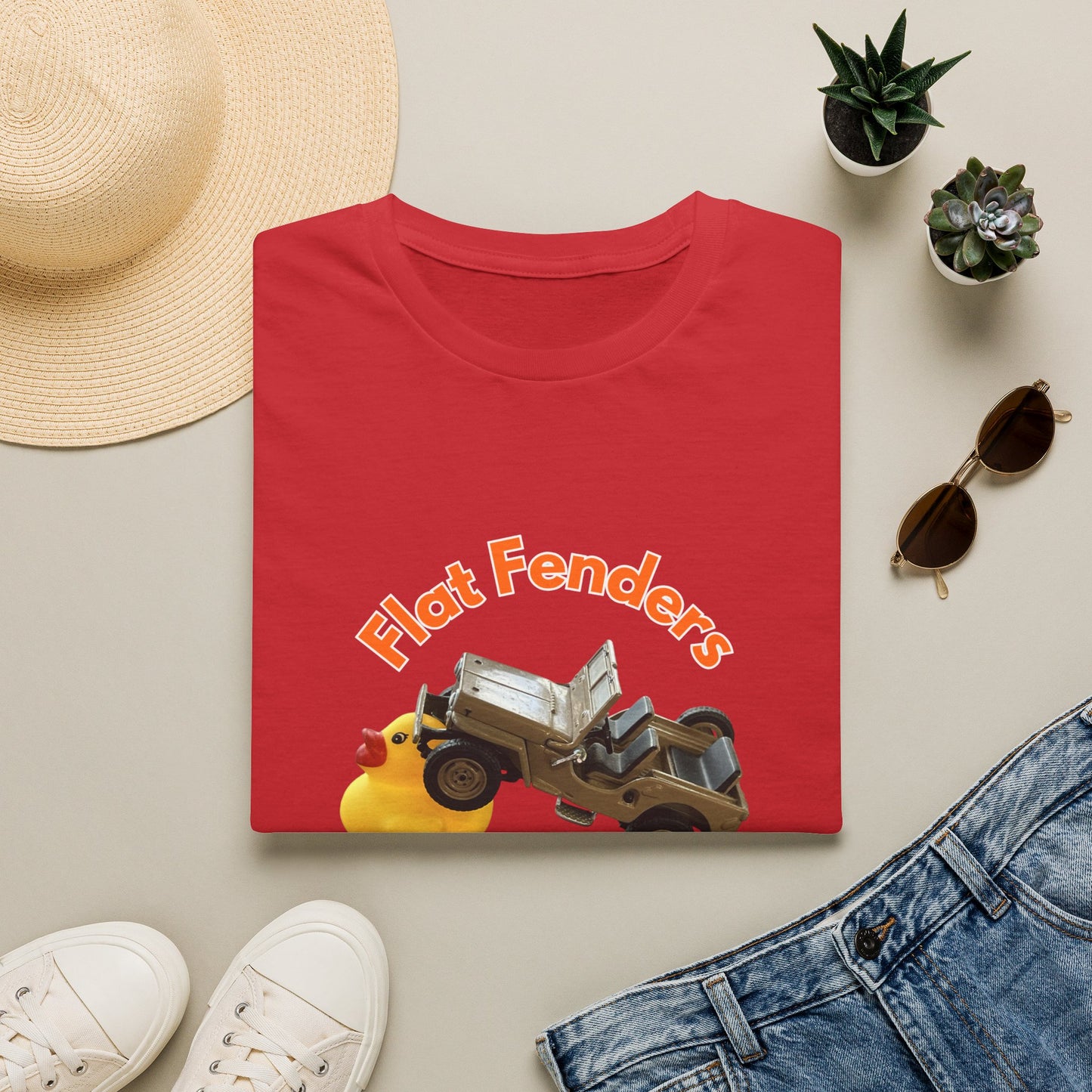 Flat Fenders Short Sleeve T-Shirt