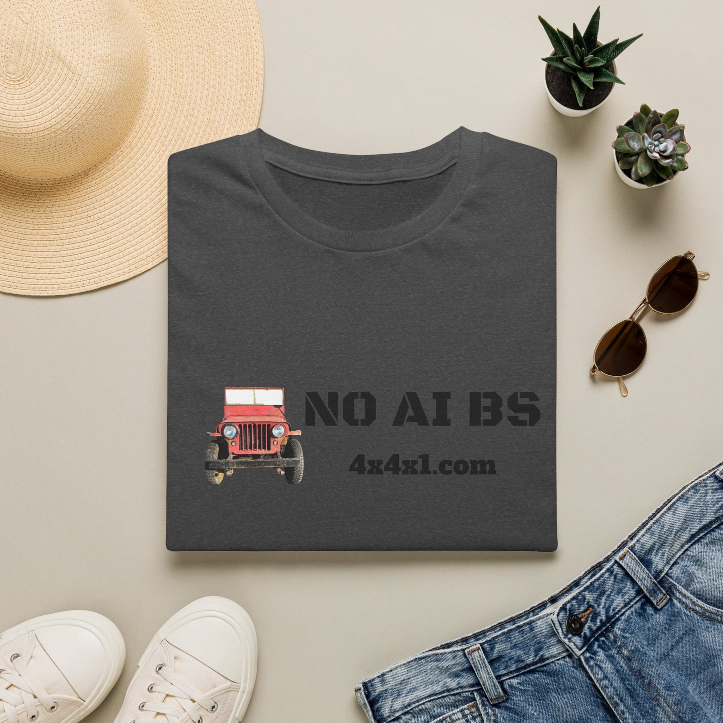 No AI BS Short Sleeve T-Shirt