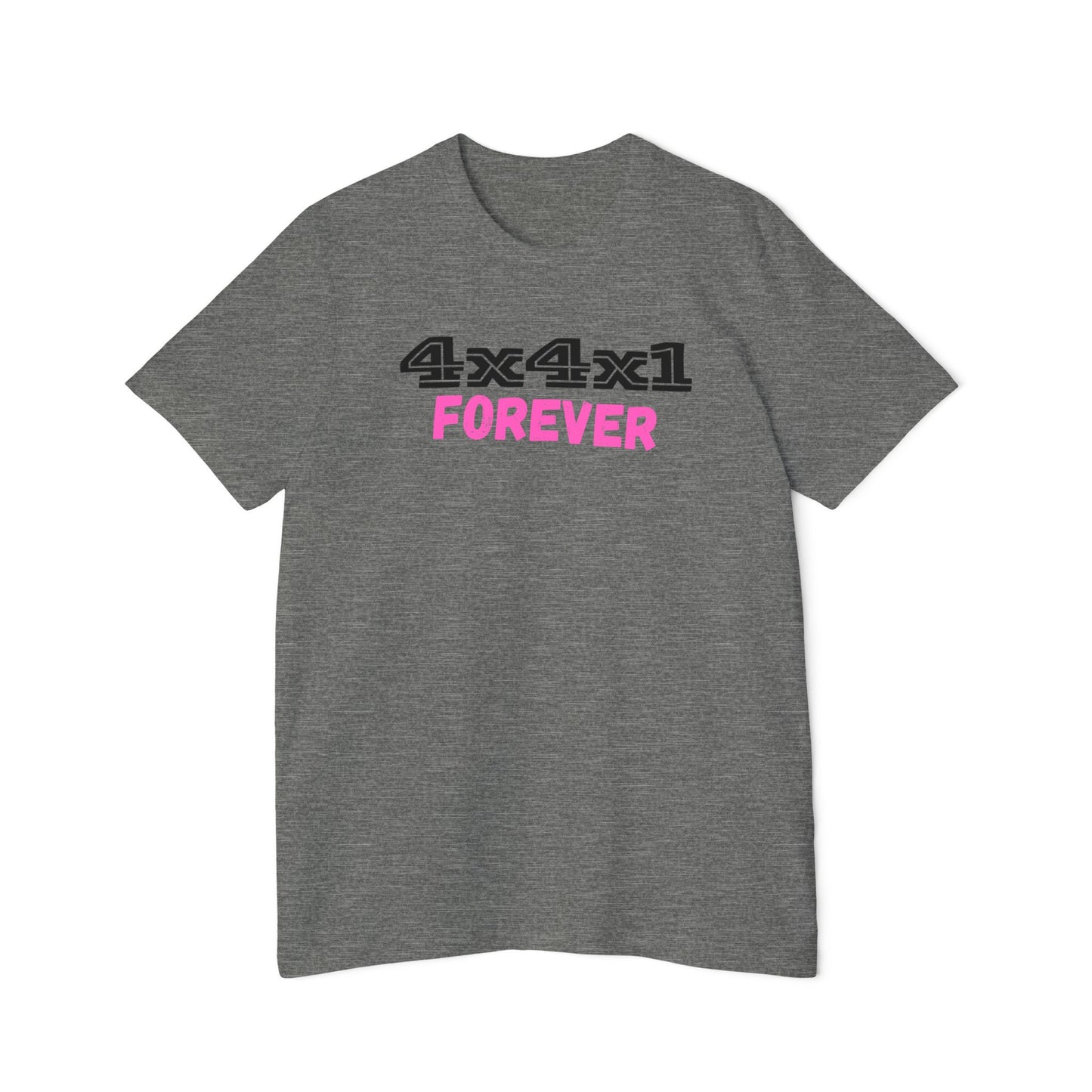 Forever (Pink) USA-Made Unisex Short-Sleeve T-Shirt