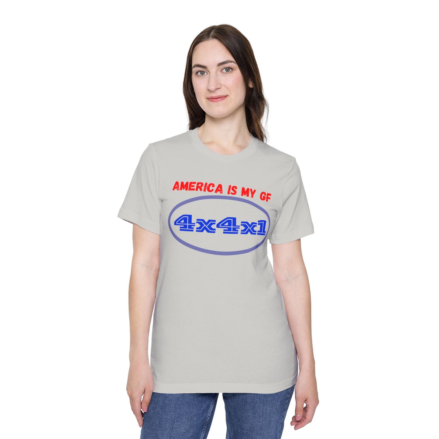 America Is My BF USA-Made Unisex Short-Sleeve T-Shirt