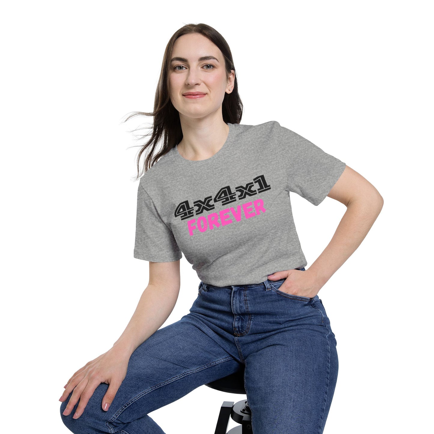 Forever (Pink) USA-Made Unisex Short-Sleeve T-Shirt