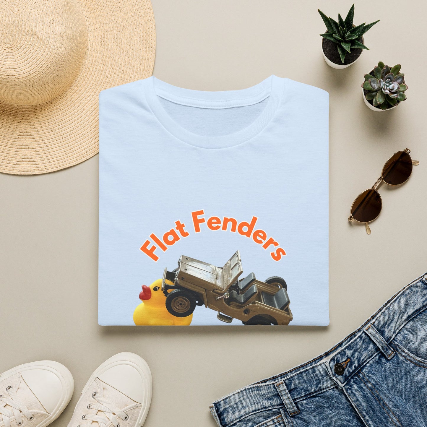 Flat Fenders Short Sleeve T-Shirt