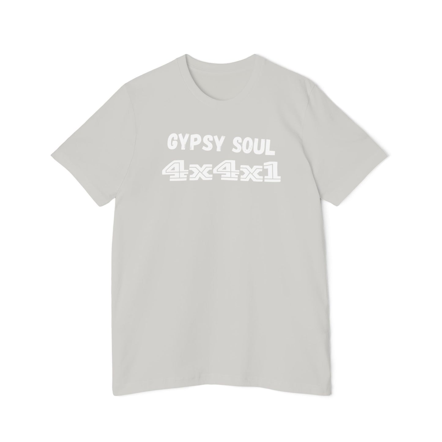 Gypsy Soul (white text) USA-Made Unisex Short-Sleeve T-Shirt