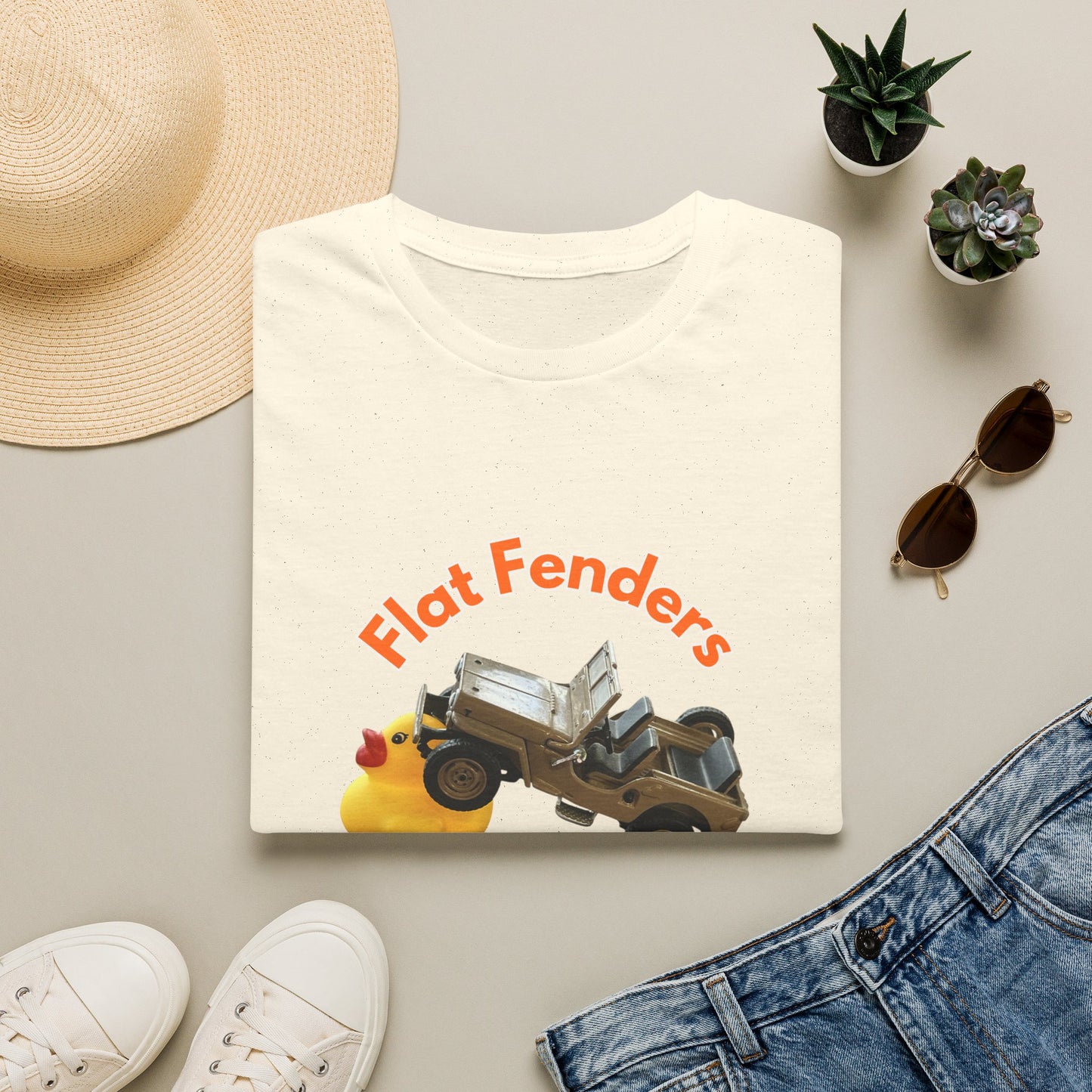 Flat Fenders Short Sleeve T-Shirt