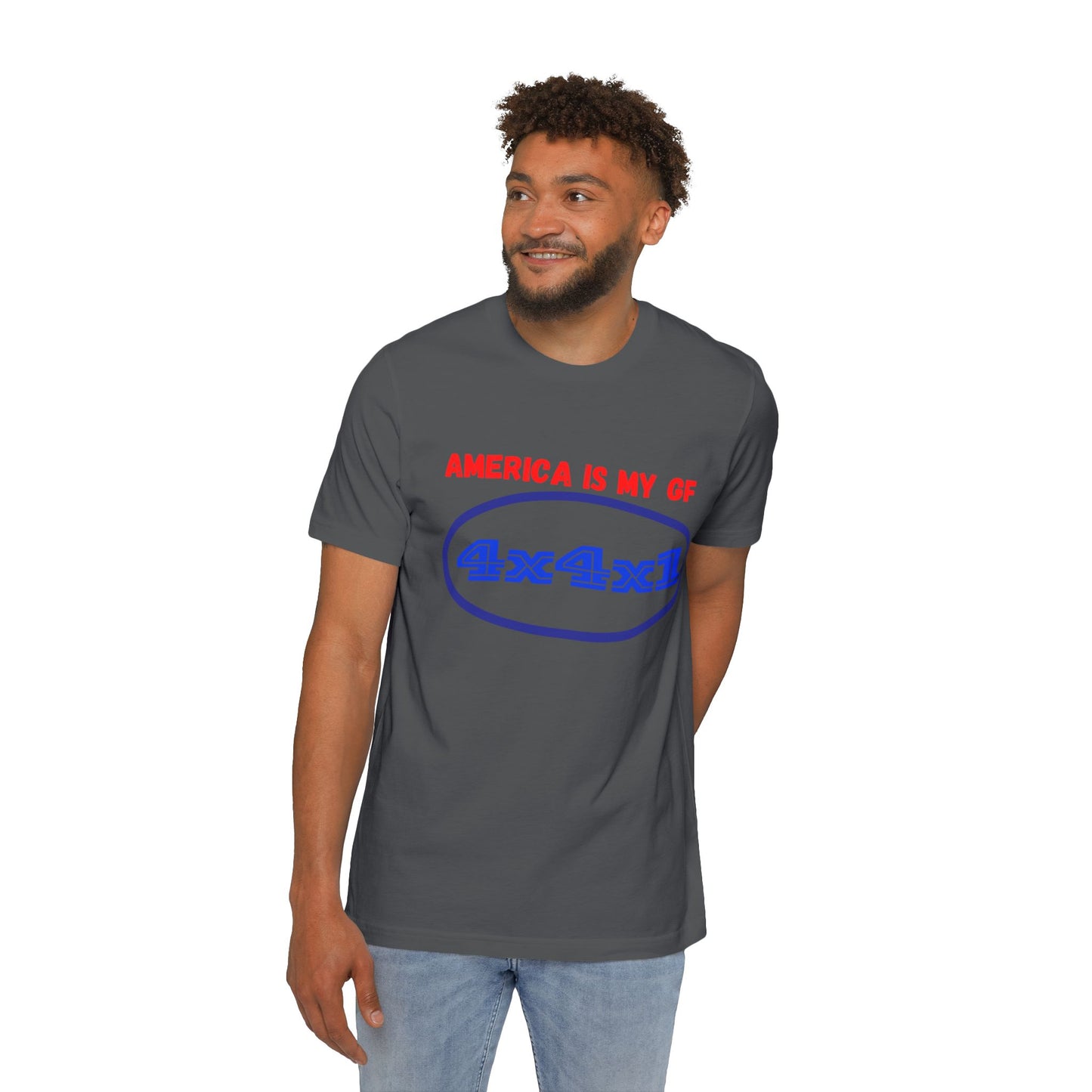 America Is My GF USA-Made Unisex Short-Sleeve T-Shirt