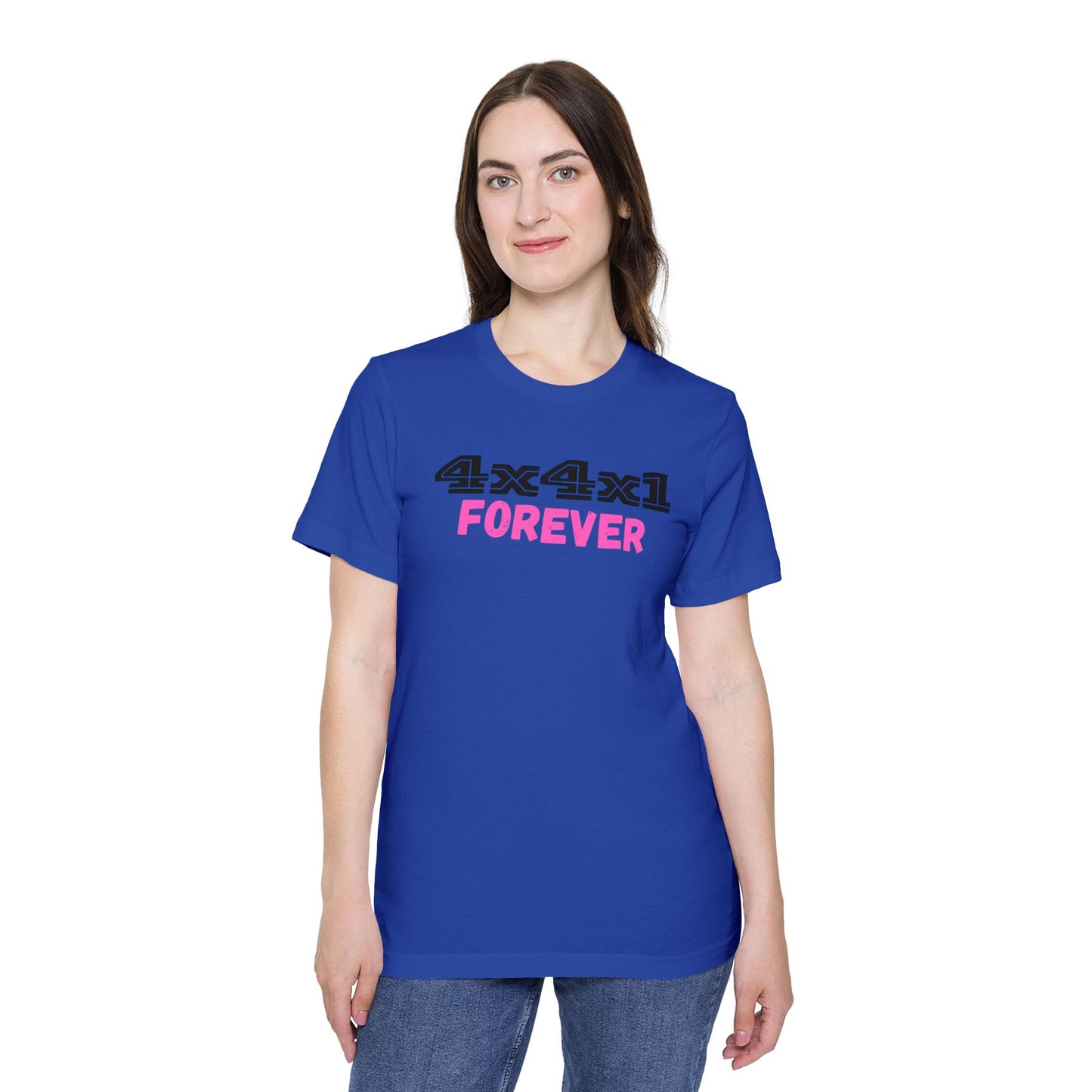 Forever (Pink) USA-Made Unisex Short-Sleeve T-Shirt