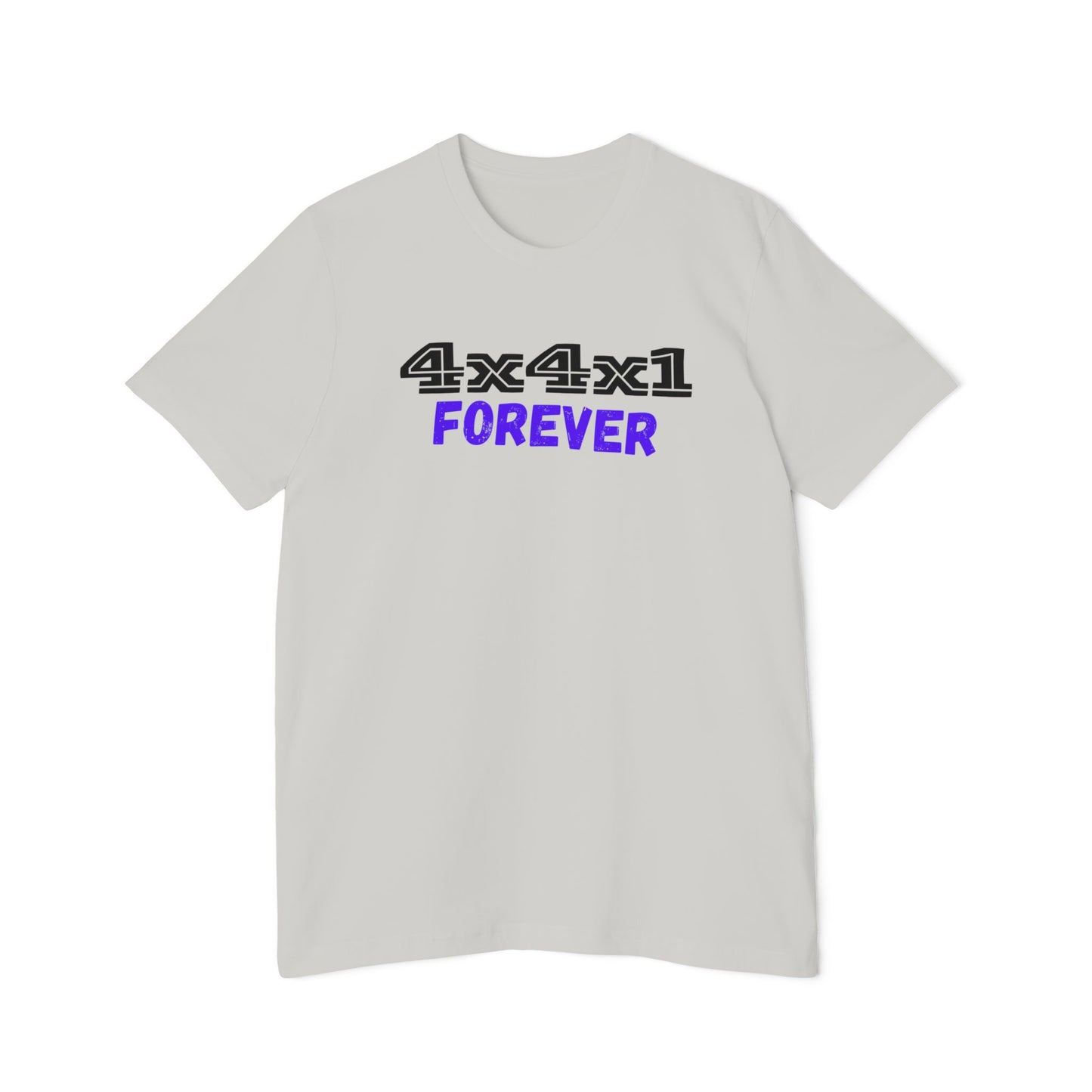 Forever (Blue) USA-Made Unisex Short-Sleeve T-Shirt