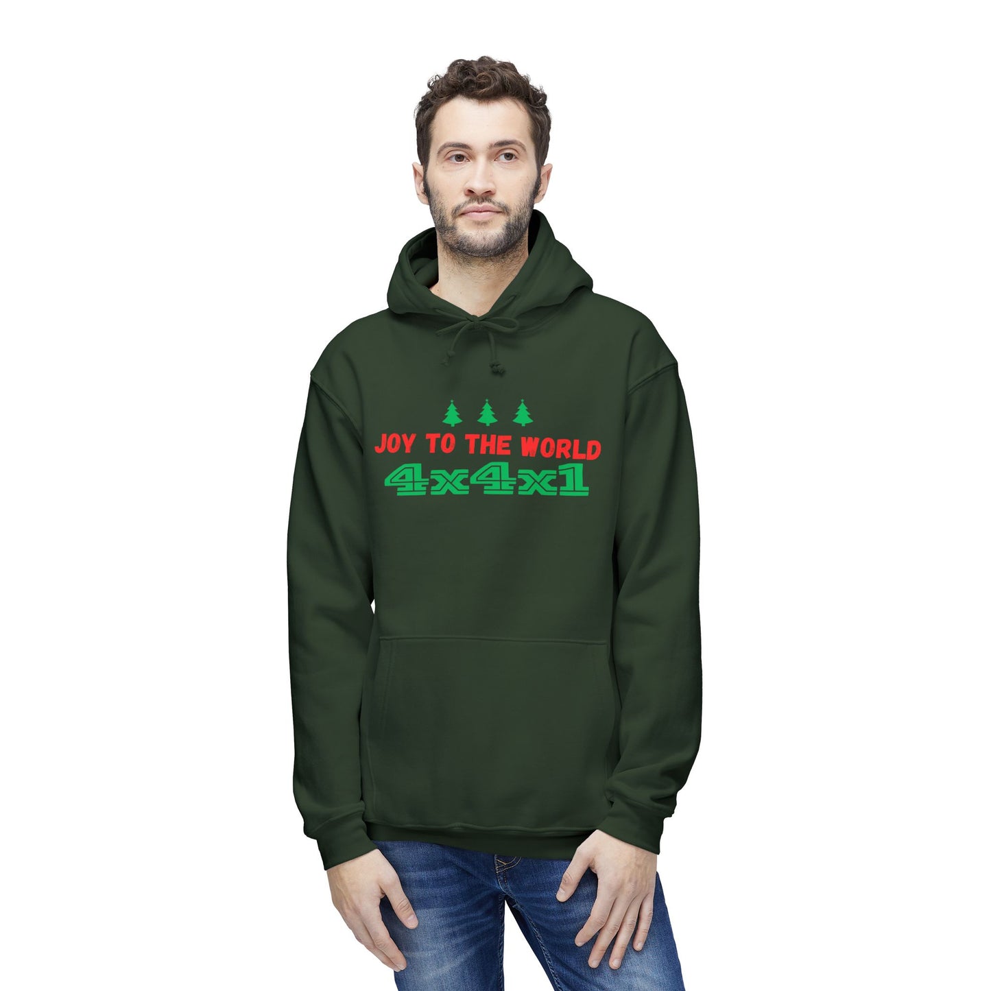 LIMITED EDITION! Joy to the World Unisex Hooded Sweatshirt, Made in US