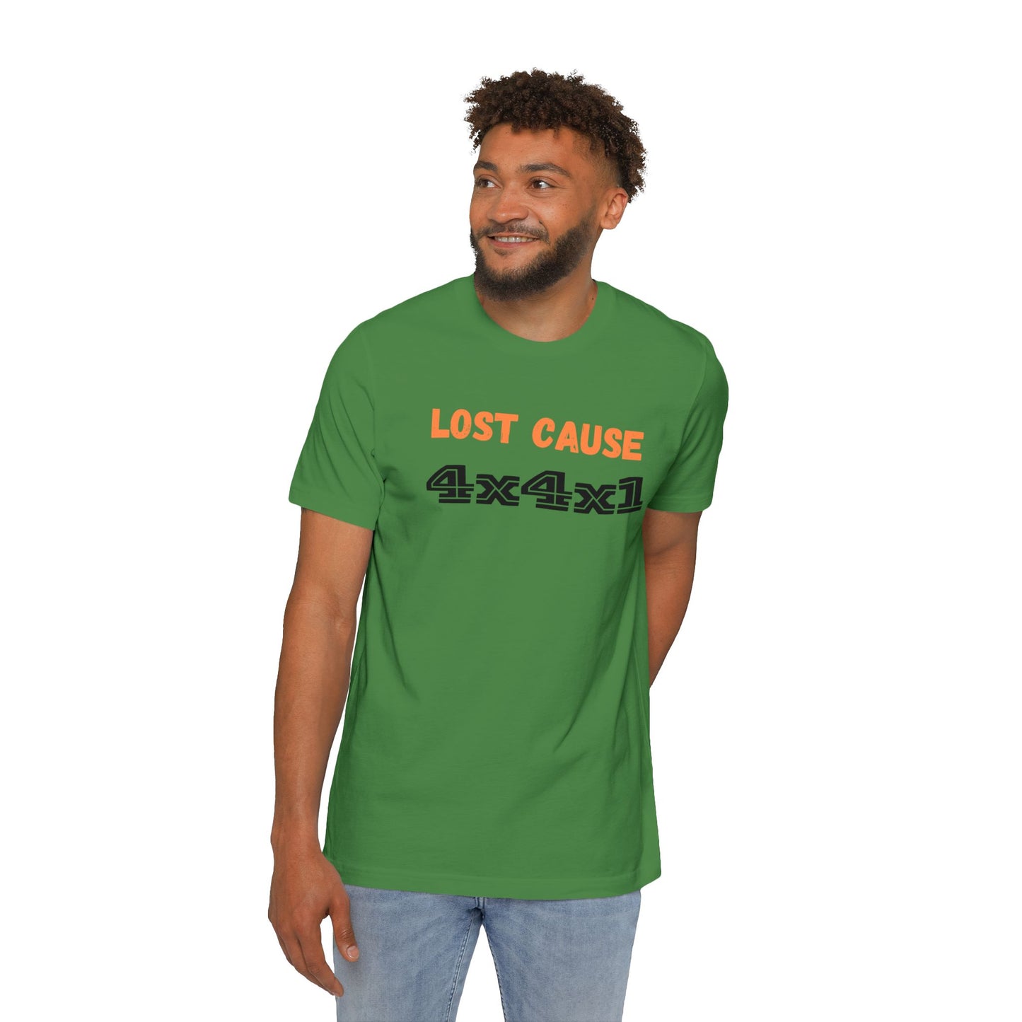 Lost Cause (Orange) USA-Made Unisex Short-Sleeve T-Shirt