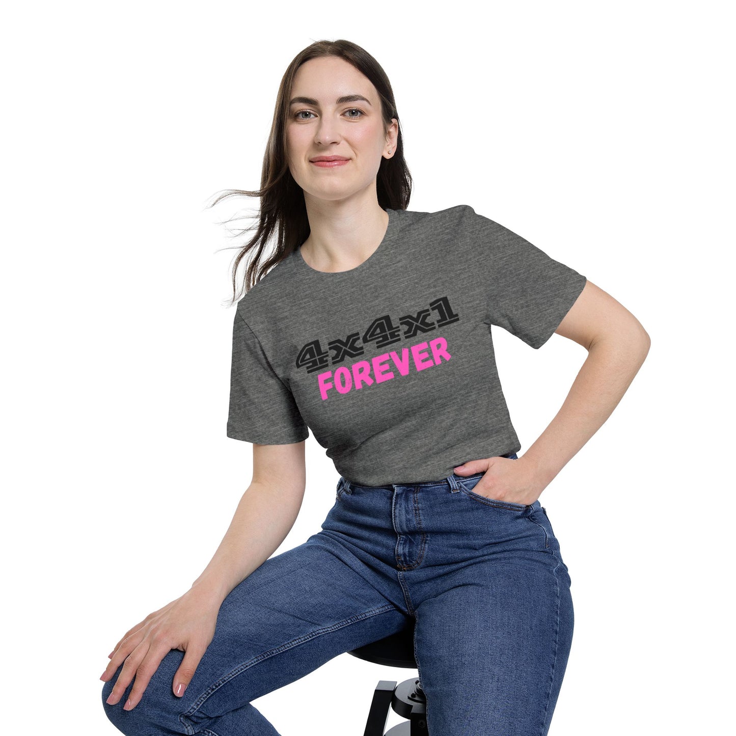 Forever (Pink) USA-Made Unisex Short-Sleeve T-Shirt