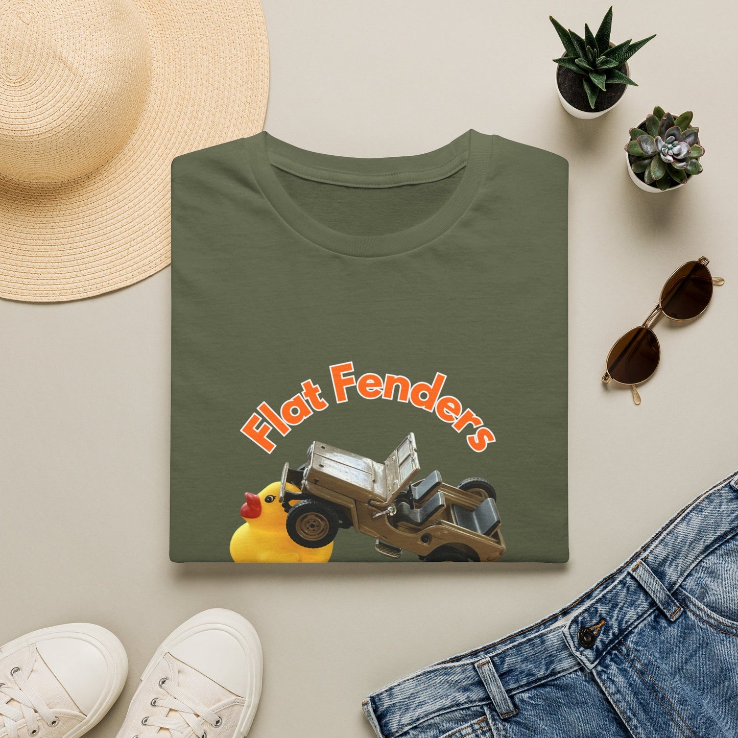 Flat Fenders Short Sleeve T-Shirt