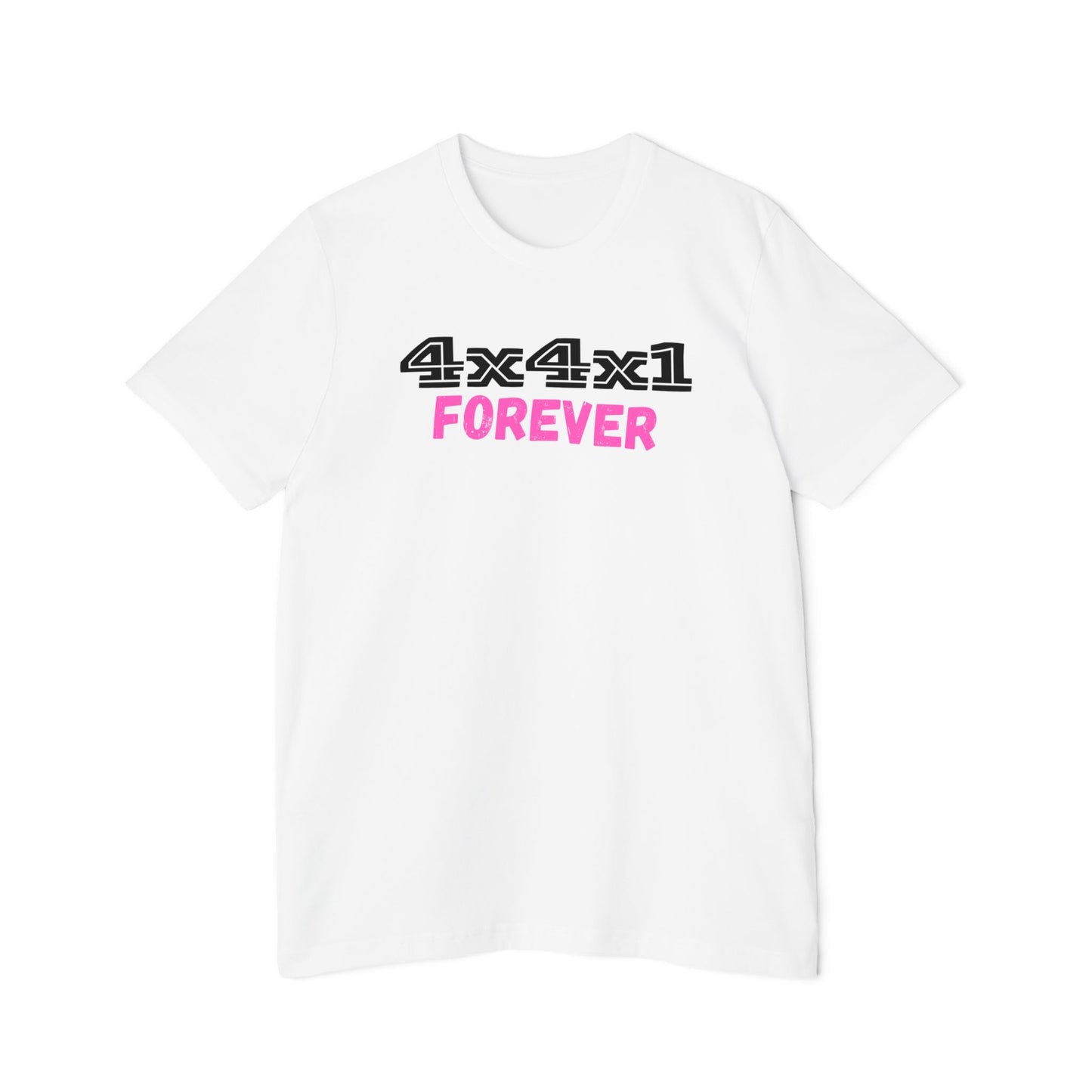 Forever (Pink) USA-Made Unisex Short-Sleeve T-Shirt