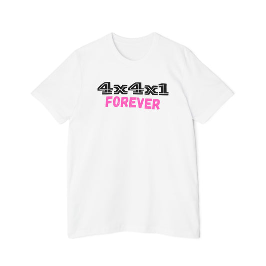 Forever (Pink) USA-Made Unisex Short-Sleeve T-Shirt