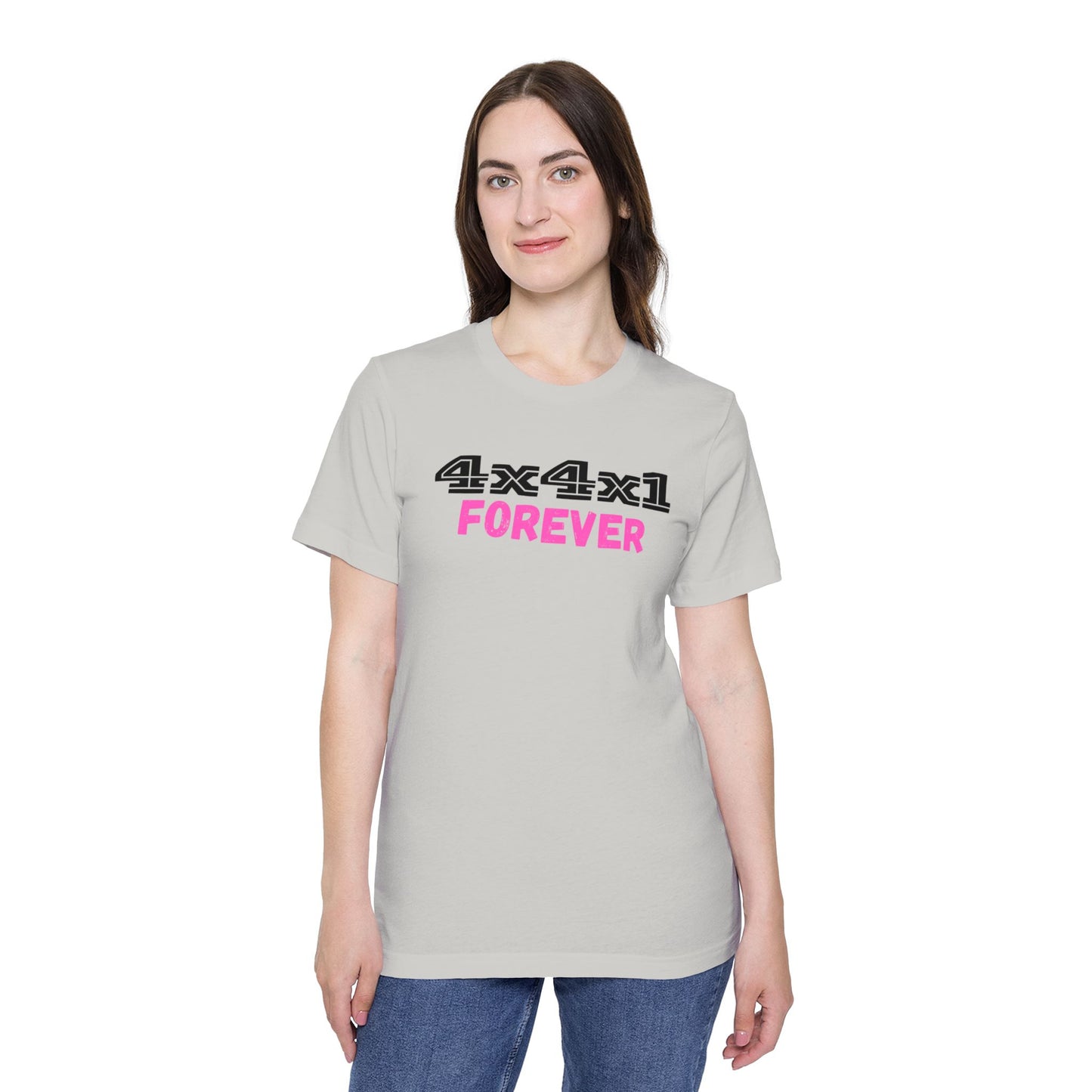 Forever (Pink) USA-Made Unisex Short-Sleeve T-Shirt