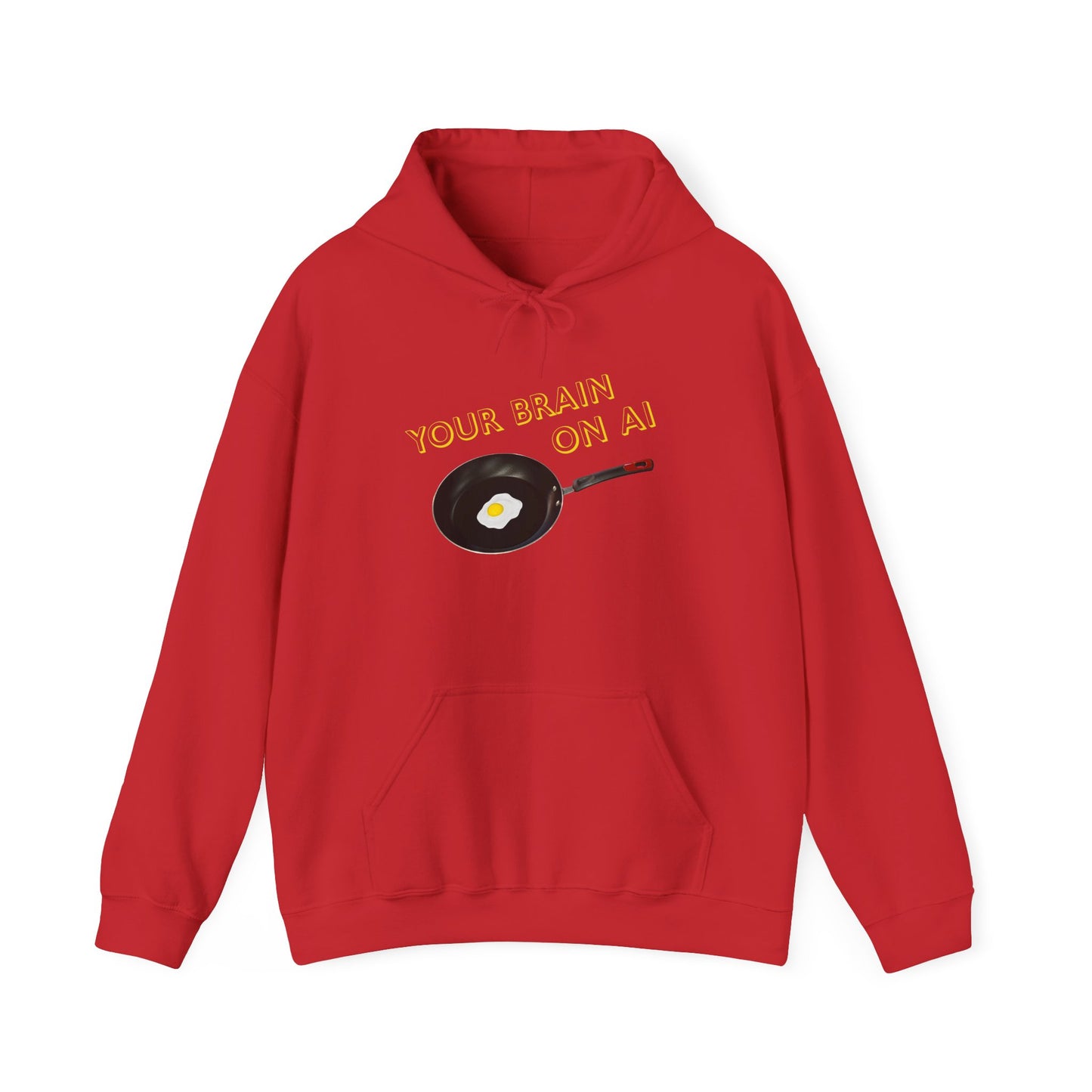 Your Brain on AI Hoodie
