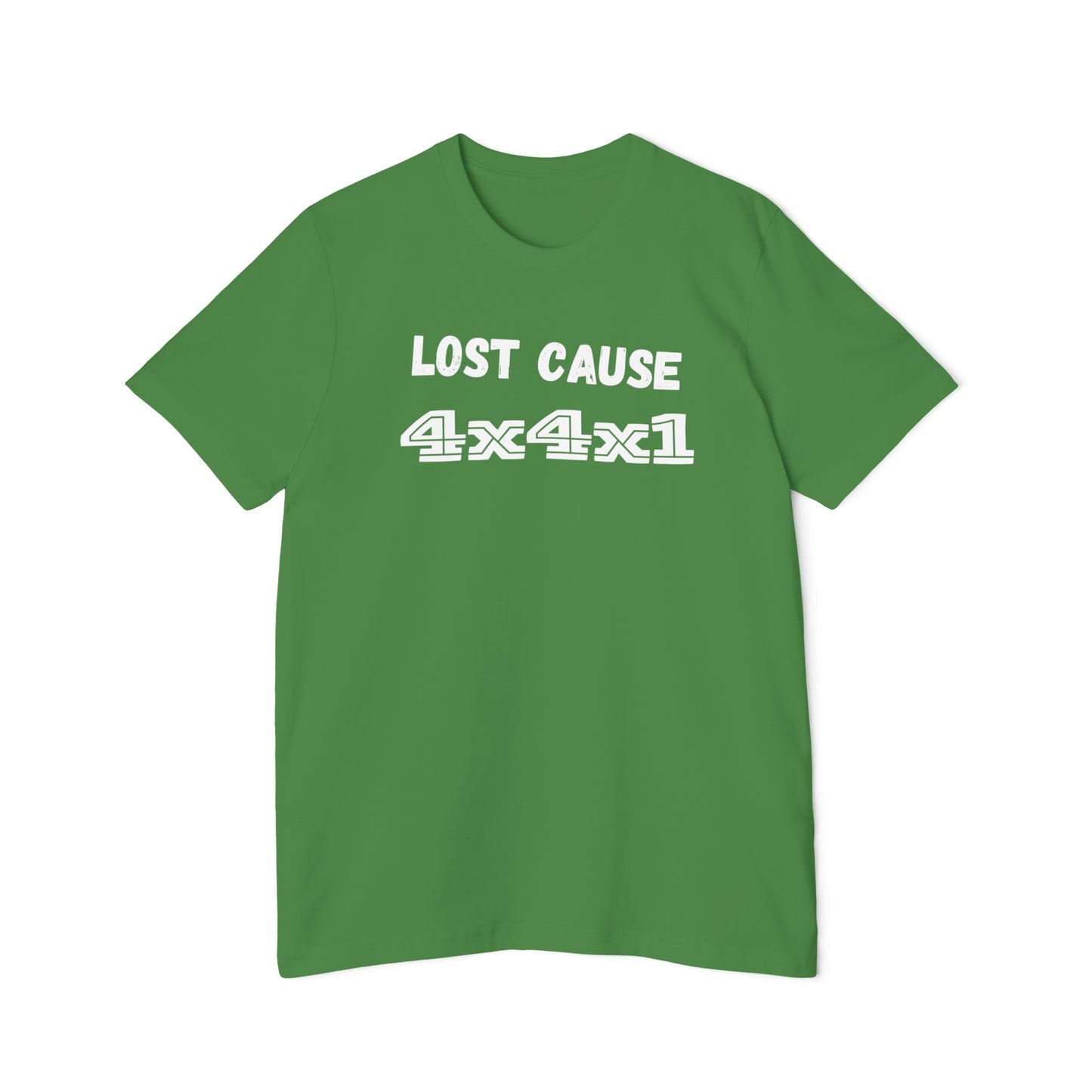 Lost Cause (white text) USA-Made Unisex Short-Sleeve T-Shirt