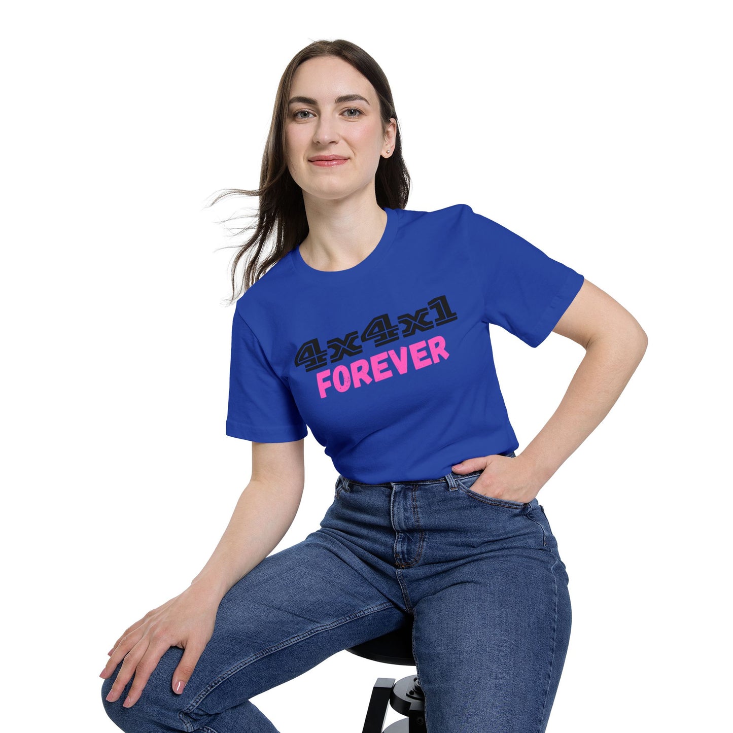 Forever (Pink) USA-Made Unisex Short-Sleeve T-Shirt