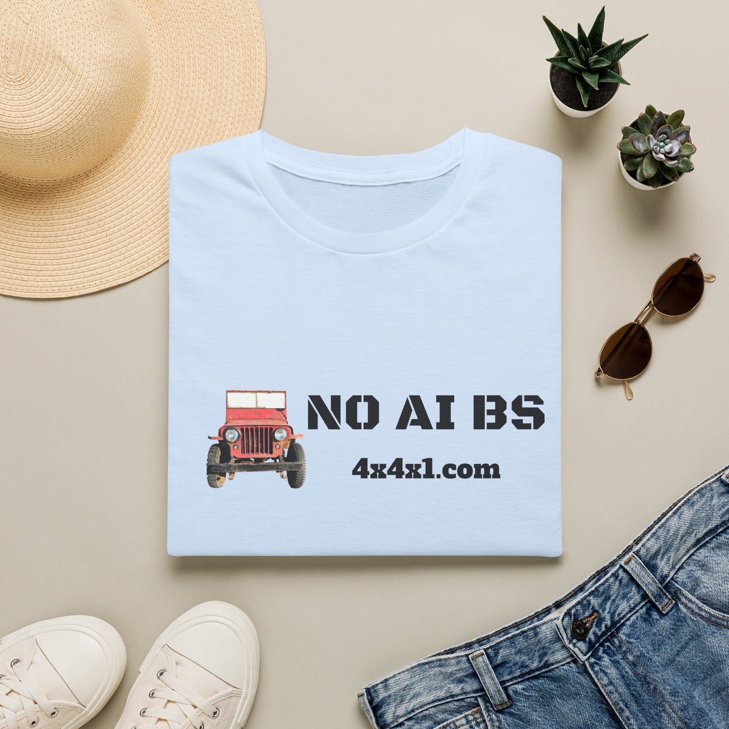 No AI BS Short Sleeve T-Shirt