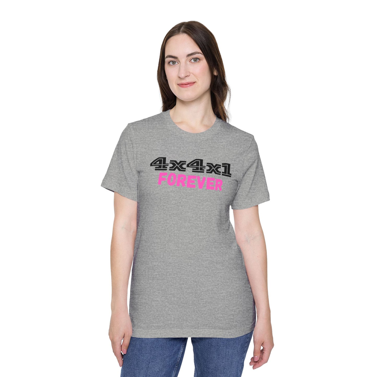 Forever (Pink) USA-Made Unisex Short-Sleeve T-Shirt