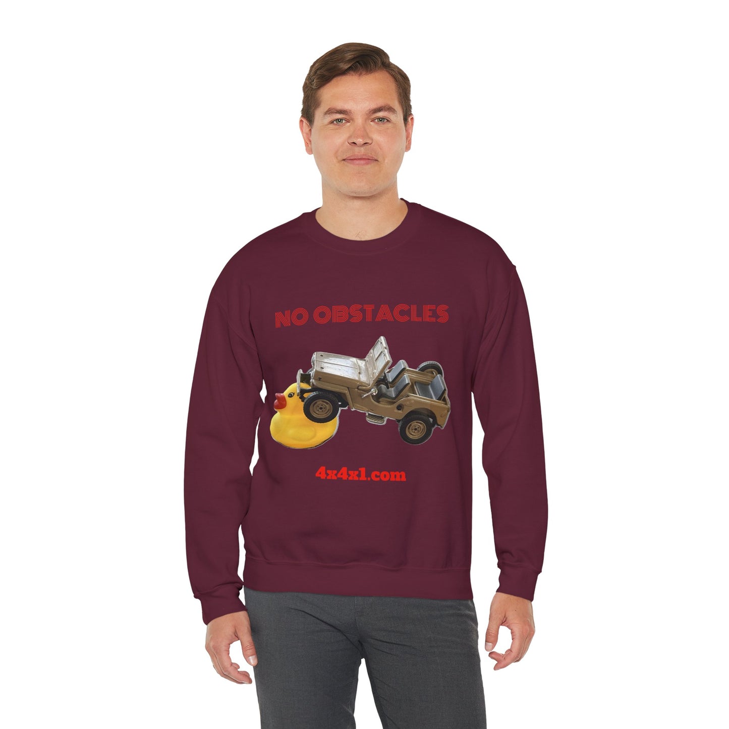 No Obstacles Crewneck Sweatshirt