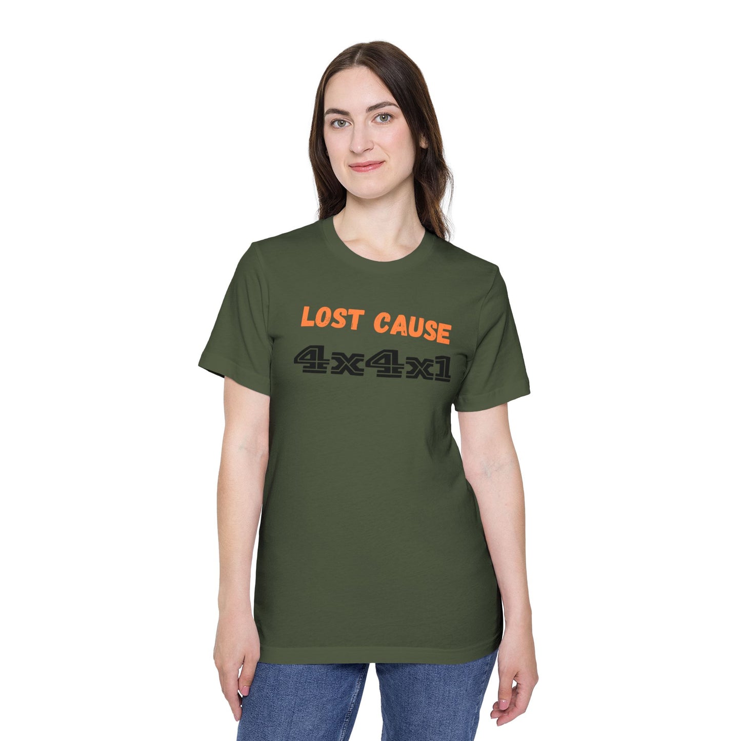 Lost Cause (Orange) USA-Made Unisex Short-Sleeve T-Shirt