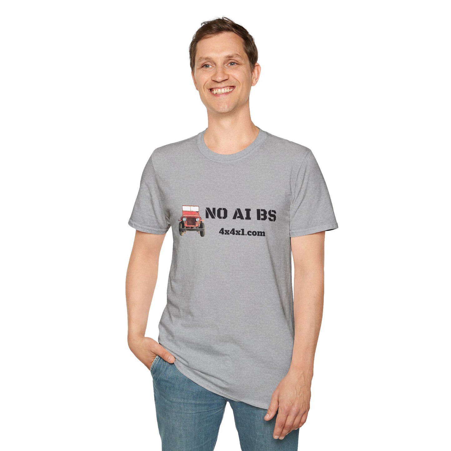 No AI BS Short Sleeve T-Shirt
