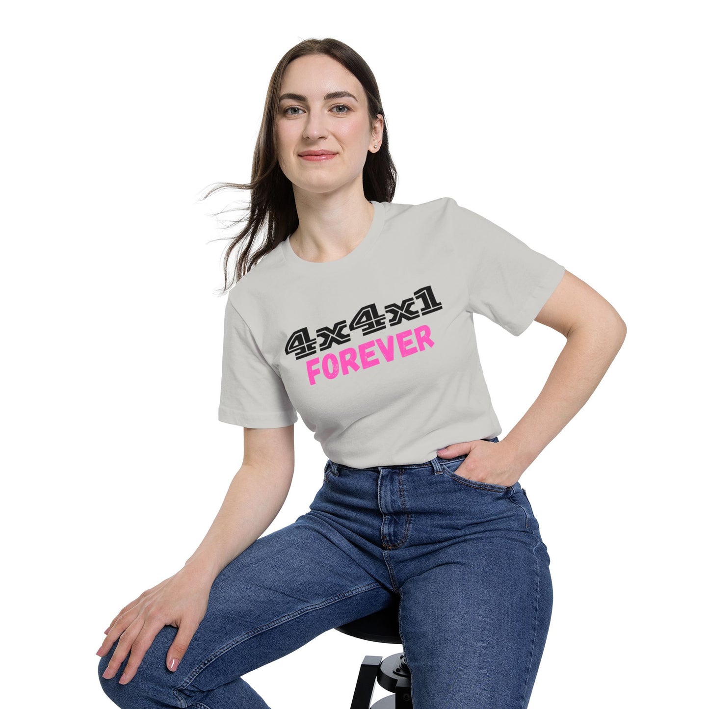 Forever (Pink) USA-Made Unisex Short-Sleeve T-Shirt